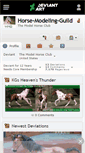 Mobile Screenshot of horse-modeling-guild.deviantart.com
