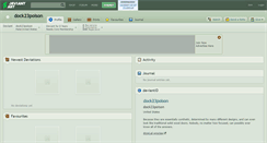 Desktop Screenshot of dock23poison.deviantart.com