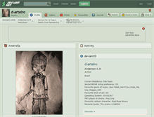 Tablet Screenshot of d-arteiro.deviantart.com