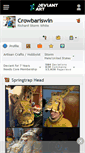 Mobile Screenshot of crowbariswin.deviantart.com