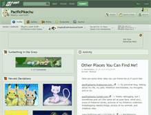 Tablet Screenshot of pacificpikachu.deviantart.com