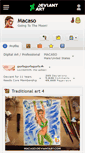 Mobile Screenshot of macaso.deviantart.com