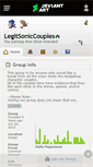 Mobile Screenshot of legitsoniccouples.deviantart.com