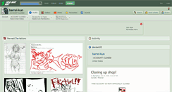 Desktop Screenshot of barrel-kun.deviantart.com