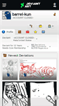 Mobile Screenshot of barrel-kun.deviantart.com