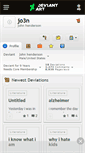 Mobile Screenshot of jo3n.deviantart.com