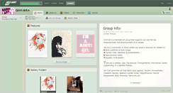 Desktop Screenshot of grrrl-art.deviantart.com