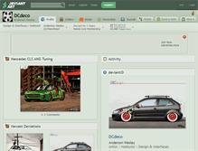 Tablet Screenshot of dcdeco.deviantart.com