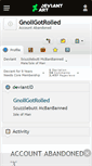 Mobile Screenshot of gnollgotrolled.deviantart.com