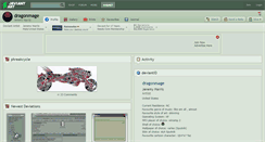 Desktop Screenshot of dragonmage.deviantart.com