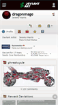 Mobile Screenshot of dragonmage.deviantart.com