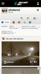 Mobile Screenshot of photonut.deviantart.com