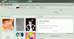Desktop Screenshot of jazzy-makara.deviantart.com