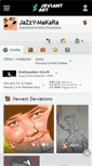 Mobile Screenshot of jazzy-makara.deviantart.com