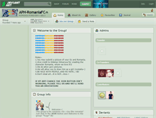 Tablet Screenshot of aph-romaniafc.deviantart.com