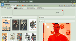 Desktop Screenshot of eldelgado.deviantart.com