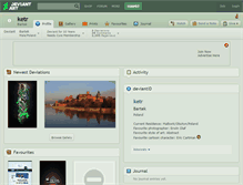 Tablet Screenshot of ketr.deviantart.com