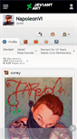 Mobile Screenshot of napoleonvi.deviantart.com