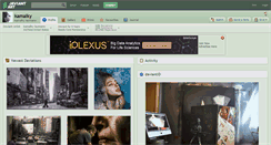 Desktop Screenshot of kamalky.deviantart.com