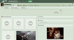 Desktop Screenshot of keikitamura.deviantart.com