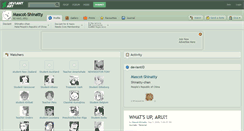 Desktop Screenshot of mascot-shinatty.deviantart.com