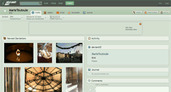 Desktop Screenshot of marietoutoule.deviantart.com