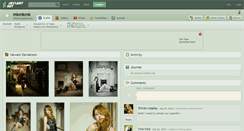 Desktop Screenshot of mkmkmk.deviantart.com