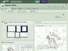 Tablet Screenshot of maarten-michiel.deviantart.com
