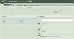 Desktop Screenshot of fabiaprincess.deviantart.com