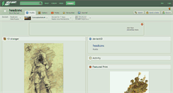 Desktop Screenshot of headconc.deviantart.com