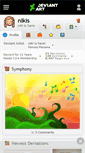 Mobile Screenshot of nikis.deviantart.com