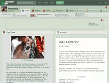 Tablet Screenshot of n-eurotic.deviantart.com