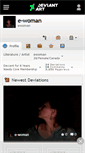 Mobile Screenshot of e-woman.deviantart.com