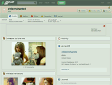 Tablet Screenshot of elsieenchanted.deviantart.com