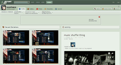 Desktop Screenshot of lucarioace.deviantart.com