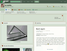 Tablet Screenshot of la-mokita.deviantart.com