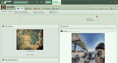 Desktop Screenshot of moro003.deviantart.com
