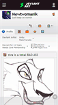 Mobile Screenshot of mewtwomanik.deviantart.com
