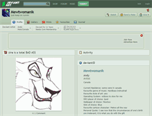 Tablet Screenshot of mewtwomanik.deviantart.com