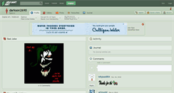 Desktop Screenshot of darkson2690.deviantart.com