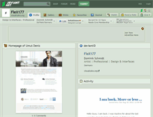 Tablet Screenshot of flex177.deviantart.com