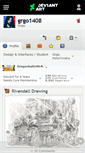 Mobile Screenshot of grgo1408.deviantart.com