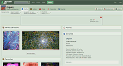 Desktop Screenshot of dripart.deviantart.com