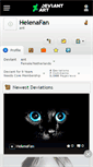 Mobile Screenshot of helenafan.deviantart.com
