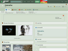 Tablet Screenshot of helenafan.deviantart.com