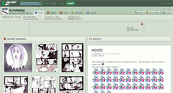 Desktop Screenshot of kuroimezzy.deviantart.com