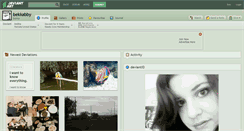 Desktop Screenshot of bekkabby.deviantart.com