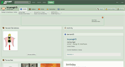 Desktop Screenshot of bryansgirl5.deviantart.com