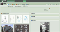 Desktop Screenshot of cain3d.deviantart.com