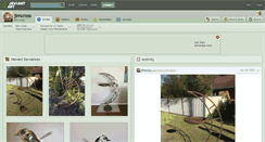 Desktop Screenshot of jimcross.deviantart.com